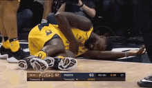 stephenson fall injuried nba basketball
