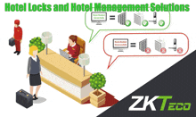 a poster for hotel locks and hotel management solutions