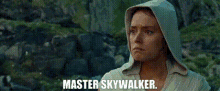 Star Wars Rey GIF - Star Wars Rey Master Skywalker GIFs