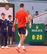 Novak Djokovic Racket Tap GIF - Novak Djokovic Racket Tap Tennis Racquet GIFs