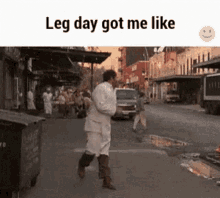 Workout Leg Day GIF