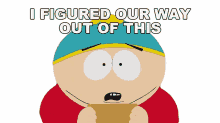 i figured our way out of this eric cartman south park south park the streaming wars south park s3e18