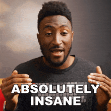 Absolutely Insane Marques Brownlee GIF - Absolutely Insane Marques Brownlee Totally Insane GIFs