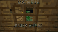 Matheus Mine GIF - Matheus Mine Minecraft GIFs