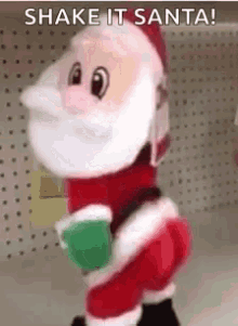 Santa Shake It Santa GIF - Santa Shake It Santa Santa Claus GIFs