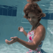 Underwater Summer Dress GIF