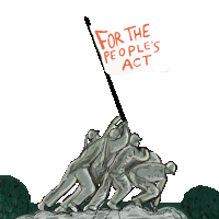 For The Peoples Act Pass Hr1 Sticker - For The Peoples Act Pass Hr1 Hr1bill Stickers