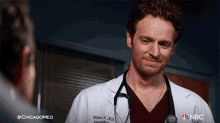 nodding dr will halstead chicago med yup thats right