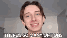 Theres So Many Options George Mason GIF - Theres So Many Options George Mason Georgemasontv GIFs