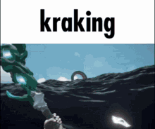 Kraking Kraken GIF - Kraking Kraken Release The Kraken GIFs