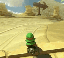 Green Shy Guy Mario Kart GIF - Green Shy Guy Shy Guy Mario Kart GIFs
