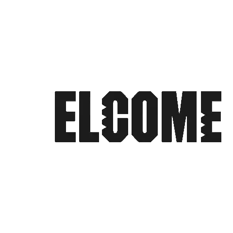 Welcome Welcome Text Sticker - Welcome Welcome Text Welcome Here Stickers