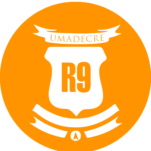 Umadecre2019 R9 Sticker - Umadecre2019 R9 Logo Stickers
