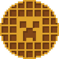 Wafflesarebetter Logo Sticker - Wafflesarebetter Waffle Logo Stickers