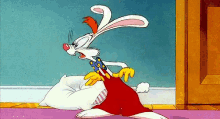 Aaaaaaaaaaaaahhhhhhhhh - Roger GIF - Roger Roger Rabbit Cartoon GIFs
