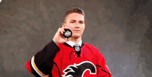 Matthew Tkachuk Calgary Flames GIF - Matthew Tkachuk Calgary Flames Nhl Draft GIFs