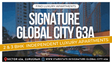Signature Global City 63a Gurgaon Signature Global City Sector 63a Gurgaon GIF - Signature Global City 63a Gurgaon Signature Global City Signature Global GIFs