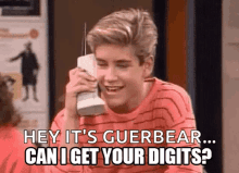 Zack Morris Saved By The Bell GIF - Zack Morris Saved By The Bell Can I Get Your Digits GIFs