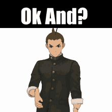 Ok And Cry About It GIF - Ok And Cry About It Apollo Justice GIFs