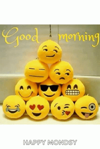 Good Morning Emojis GIF - Good Morning Emojis Smileys - Discover & Share  GIFs
