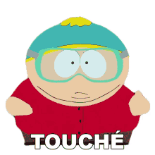 touche cartman south park word okay then