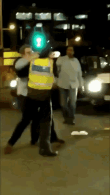 push cop laugh run nyc running away police chase