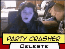 Concern Party Crasher GIF - Concern Party Crasher Celeste Pls GIFs
