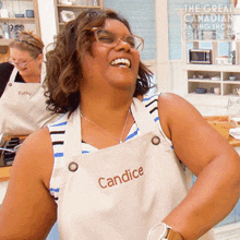 No Candice Riley GIF - No Candice Riley The Great Canadian Baking Show GIFs