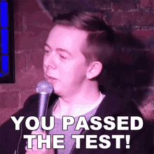 You Passed The Test Chris Turner GIF - You Passed The Test Chris Turner You Passed The Trial GIFs