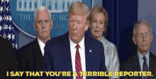 Trump Reporter GIF - Trump Reporter Insult GIFs