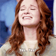 Greys Anatomy April Kepner GIF - Greys Anatomy April Kepner Yes Yes GIFs