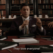 They Love Everyone Ted Willoughby GIF