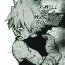 a black and white drawing of a person holding another person .