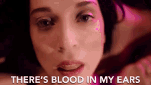 Theres Blood In My Ears And A Fool In The Mirror GIF - Theres Blood In My Ears And A Fool In The Mirror Touching GIFs