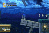 sonic the hedgehog in a video game with a time of 130 seconds