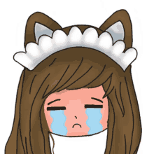 Cat Maid Cry GIF - Cat Maid Cry GIFs