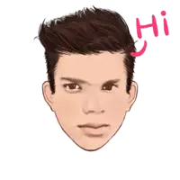 Hi Hello Sticker