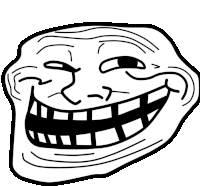 Troll Face - Desenho de euzin - Gartic