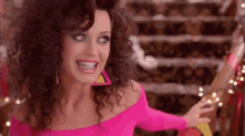 Pretty In Pink GIF - Katy Perry Last Friday Night Smile GIFs