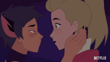 Foreheads Together Adora GIF - Foreheads Together Adora Catra GIFs