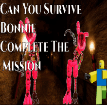 Can You Survive Bonnie Complete The Mission GIF - Can You Survive Bonnie Complete The Mission GIFs