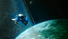 The Marvels Space Travel GIF - The Marvels Space Travel Iman Vellani GIFs