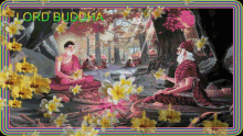 Good Morning Lord Buddha GIF - Good Morning Lord Buddha Flowering Season GIFs