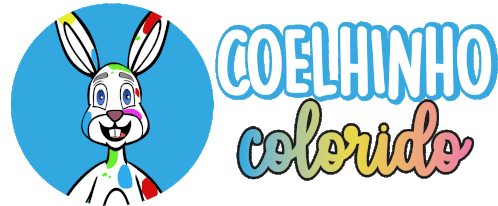 Coelho Colorido Sticker - Coelho Colorido Coelhinho Colorido Stickers