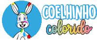 Coelho Colorido Sticker