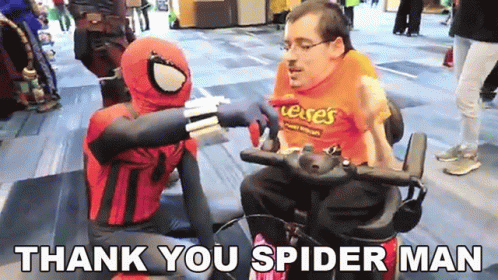 Thank You Spiderman Spiderman GIF - Thank You Spiderman Thank You Spiderman  - Discover & Share GIFs