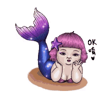Ok Mermaid GIF
