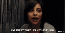 Im Sorry That I Cant Help You Apology GIF