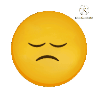 a yellow smiley face with a tear coming out of its eye