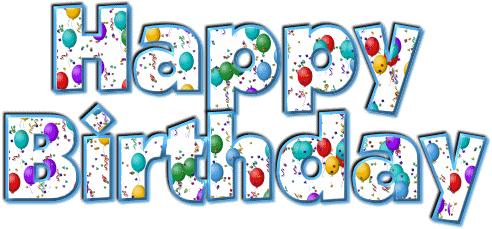 Birthday Happy Birthday Sticker - Birthday Happy Birthday Balloons Stickers